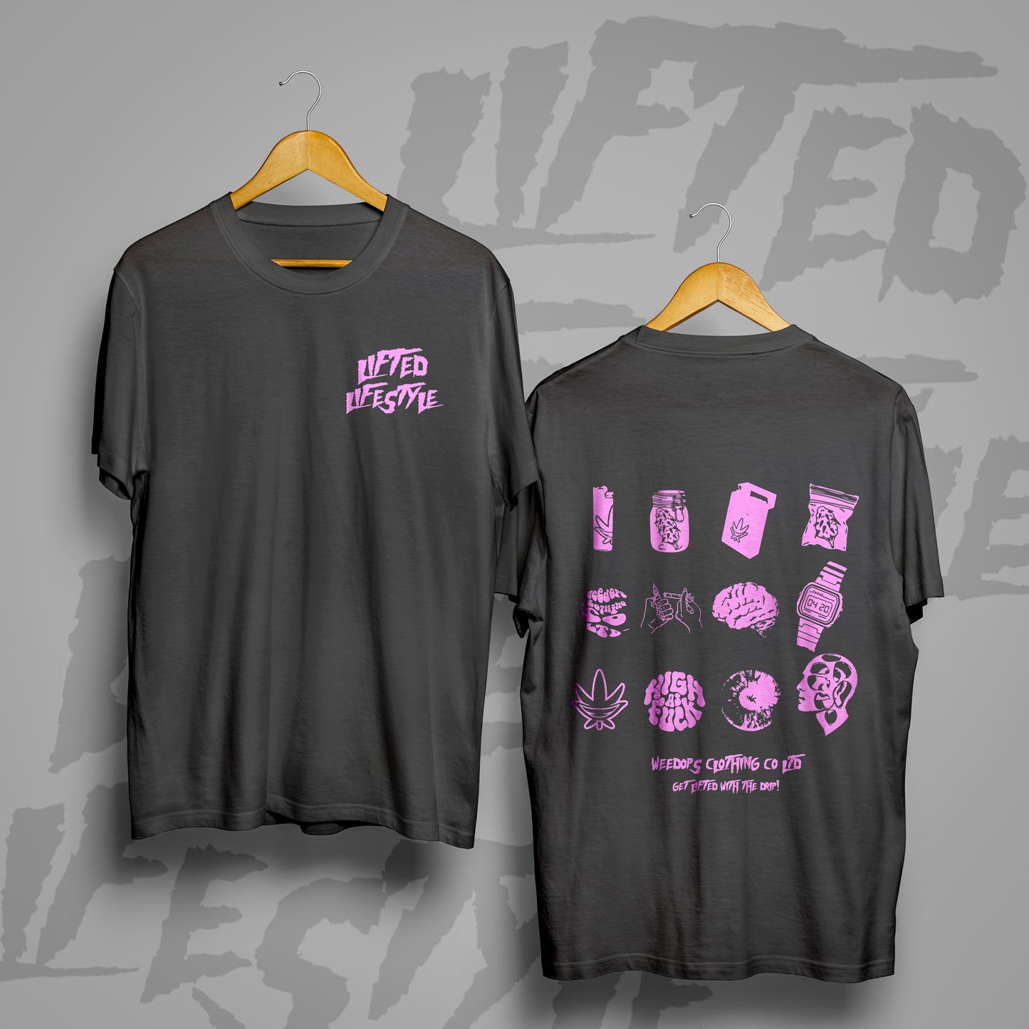LIFTED LIFESTYLE : GREY X PINK OPS