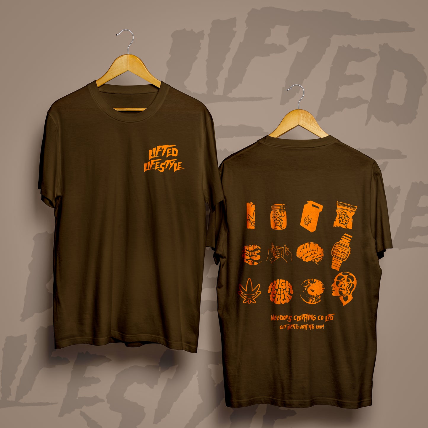 LIFTED LIFESTYLE : BROWN X ORGANGE OPS